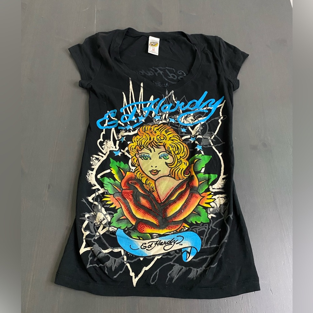 Vintage Ed Hardy Women’s Top